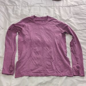 lululemon athletica Purple Long Sleeve Top